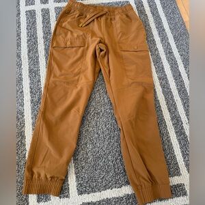 All in Motion - Boys Cargo Joggers - Rust Brown